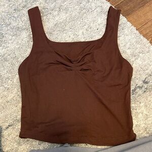 Amazon Chocolate Brown Women's Tank Top